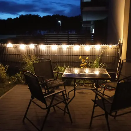 Apartment Wyspa Mew - Premium Z Prywatnym Ogrodem, 150 M Od Plazy