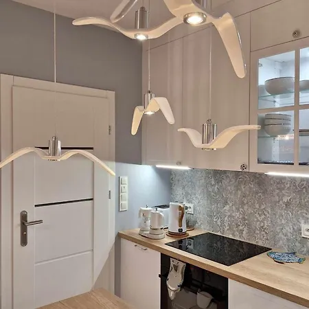 Apartment Wyspa Mew - Premium Z Prywatnym Ogrodem, 150 M Od Plazy *