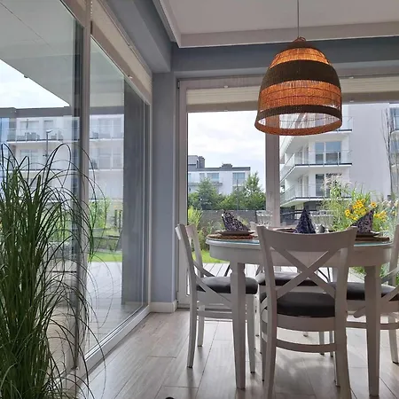 Apartment Wyspa Mew - Premium Z Prywatnym Ogrodem, 150 M Od Plazy